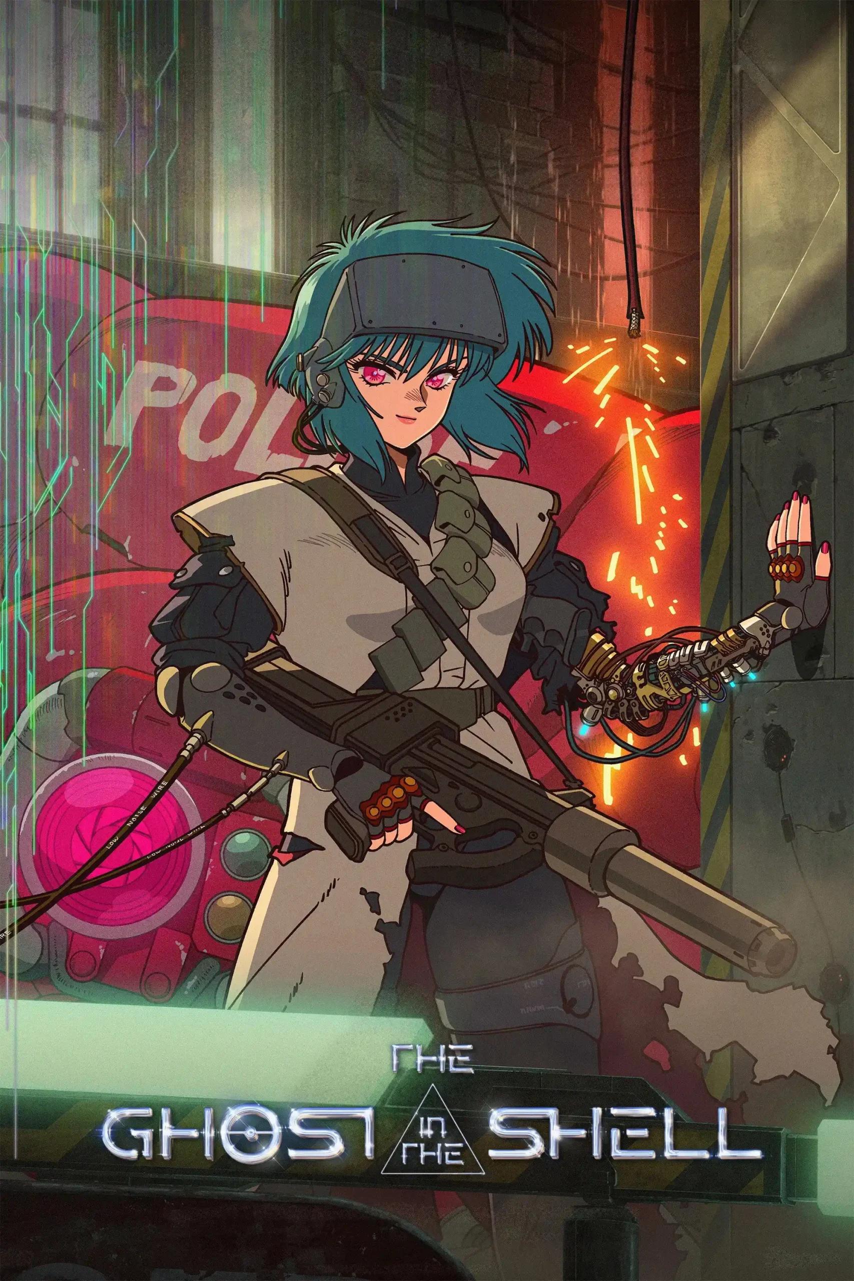 Poster de Koukaku Kidoutai Dublado