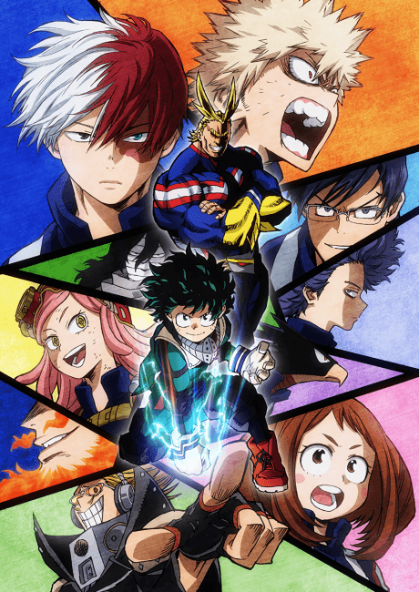 Poster de Boku no Hero Academia 2